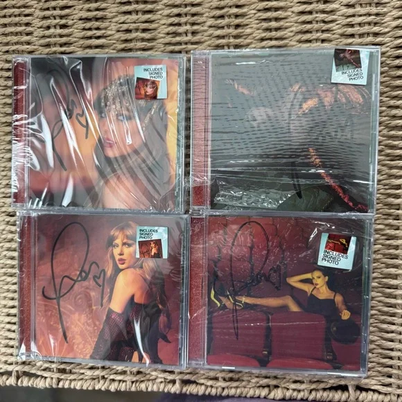Taylor Swift The Life of a Showgirl Signed CDs (Full Set) - Picture 4 of 11